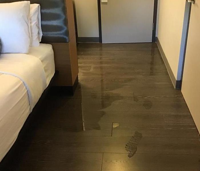 Water on Hotel flooring