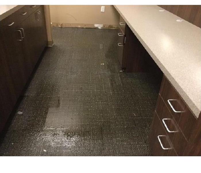 Large office Water Damage