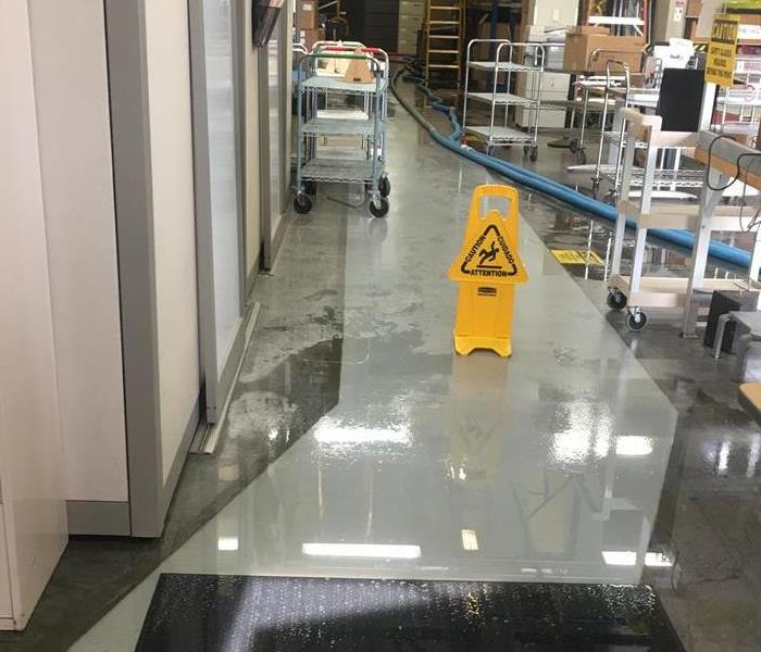 Large commercial water damage